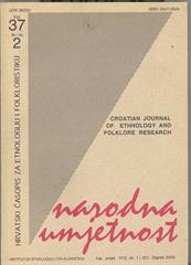 Narodna umjetnost vol. 37 br 2