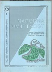 Narodna umjetnost vol. 32 br 1
