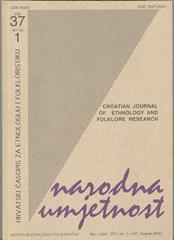 Narodna umjetnost vol. 37 br 1