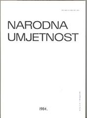 Narodna umjetnost vol. 21