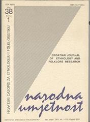 Narodna umjetnost vol. 38 br 1