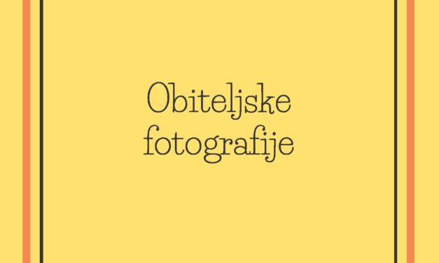 Obiteljske fotografije: kulturnoantropološka perspektiva