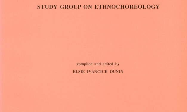 Dance Research 1995.
