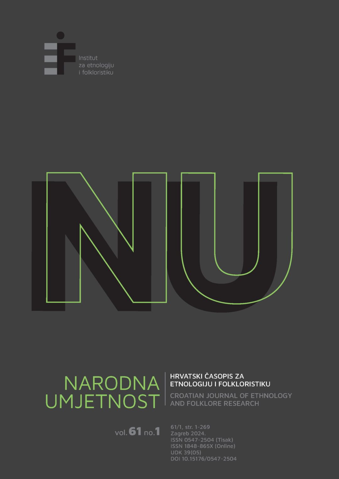 Narodna umjetnost vol. 61 br. 1