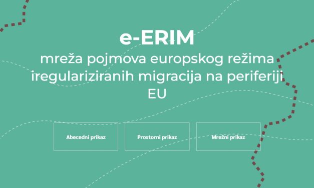 e-ERIM mreža pojmova europskog režima iregulariziranih migracija na periferiji EU