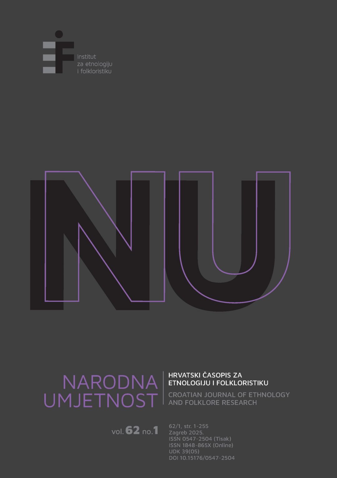 Narodna umjetnost vol. 62, br. 1
