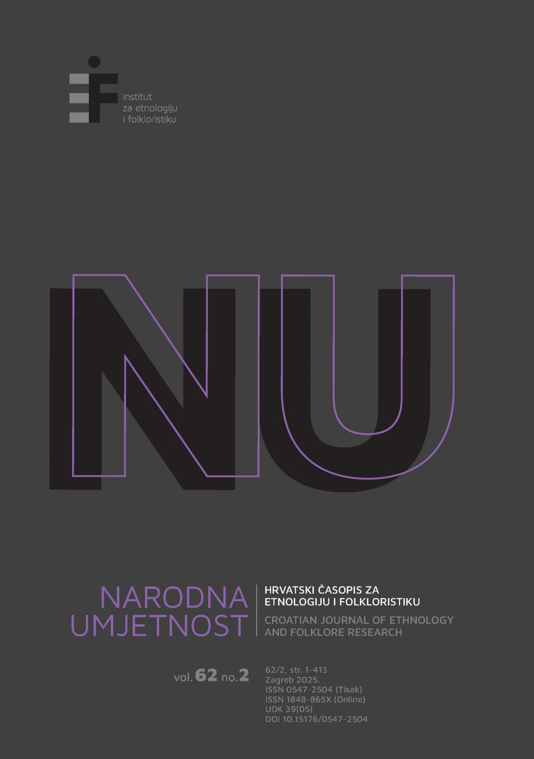 Narodna umjetnost vol. 62, br. 2